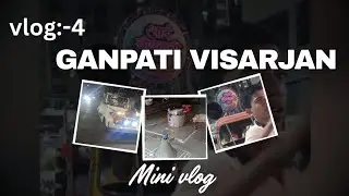 Vlog:-4 || माघी गणपती विसर्जन || २०२६ || Aai_Jivdani_Musical_Beats #minivlog #banjovlogger #vlog 