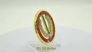 Custom military honor souvenir coin