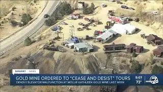 Teller County gold mine owners told to stop operations after deadly malfunction