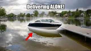 SOLO Delivering Boat And Installing Canopy | VLOG
