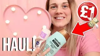 POUNDLAND HAUL *brand makeup, homeware & vlog props*