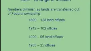 History of the Bureau of Land Management: Part 6 - A Change of Course