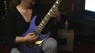 Dave's HOT FOR TEACHER Cover  on the Jackson Soloist...