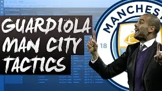 Pep Guardiola Manchester City Tactics in Football Manager! - Football Manager Tactics!