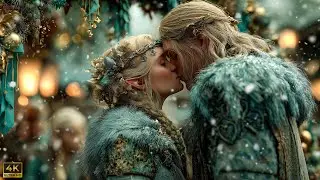 Happy New Year 2026 🎆 Magical Elven City Celebration & Winter Fantasy Music 4K