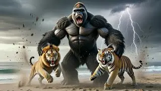 Monster Destroyed! Tiger & Kong Save the Forest