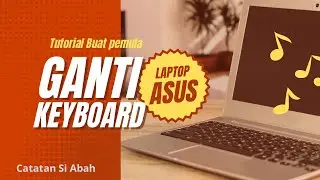 Keyboard Replacement Tutorial | Asus Laptop | For Beginners, Everyone Can Do It!