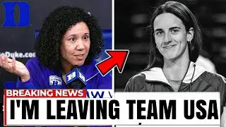 Coach Team USA RESIGNS After CAITLIN CLARK Being Benched!