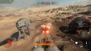 Star Wars Battlefront Battle of Jakku First Impression as Rebel