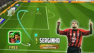 The Concrode 🚀🔥 Edged Crossing Serginho Free Double Booster Card Review in eFootball 25 Mobile 🔥🔥🔥