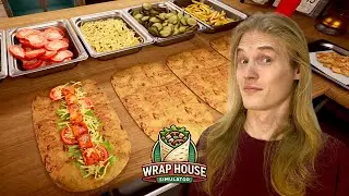 КРУТИМ ШАВЕРМУ 🌯 | Wrap House Simulator #5