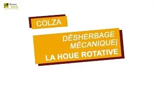 D&eacute;sherbage m&eacute;canique : la houe rotative