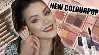 *NEW* Colourpop COLOUR STIX, QUADS & ACT NATURAL MASCARA REVIEW, SWATCHES, & WEAR TEST!