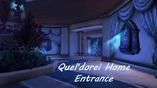 Quel'dorei Home Entrance WoW Housing!