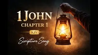 1 John chapter 1 - Modern Folk Hymn / Fingerpicked Guitar Style - KJV exact words - Scripture Song