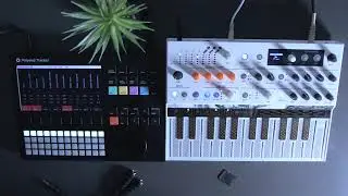 Perfect combo - @Arturia Microfreak & @Polyend Tracker