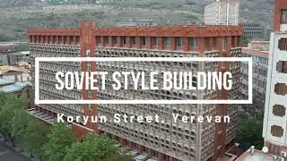 Soviet Building In Yerevan, Armenia