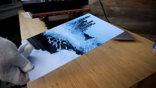 Printing a Landscape Photograph on a Chromaluxe Metal Print