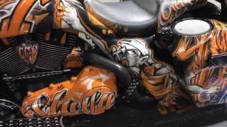 Amazing Custom Bikes at 27th Annual Spring motorcycle show TORONTO 2017
