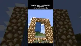 MINHA MAIOR DECEP&Ccedil;&Atilde;O no MINECRAFT #minecraft #minecraftshorts     #minecraftmeme #viral #eimine