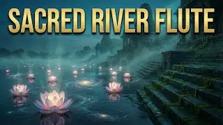 Sacred River Flute: Ancient Indian Meditation Music 🌿 #IndianFlute #Bansuri