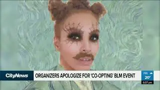Organizers apologize for 'co-opting' a Black Trans and Queer Lives Matter event.