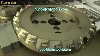 45 degree CNC Indexable face milling cutter with carbide insert SNKX
