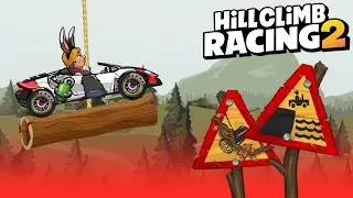 🔥5000m WITH SUPERCAR IN FOREST TRIALS - Hill Climb Racing 2
