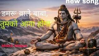 डमरू वाले बाबा, तुमको आना होगा || भक्त पुकारे द्वार से, झोली भर जाना होग 