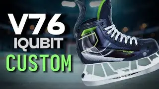 V76 IQUBIT ПО СЛЕПКУ - ПОЧТИ ИДЕАЛЬНО! КАСТОМНЫЕ ХОККЕЙНЫЕ КОНЬКИ ИЗ ЯРОСЛАВЛЯ