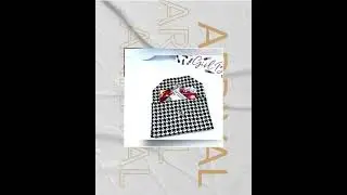 Houndstooth Credit Card / Gift Card Wallet