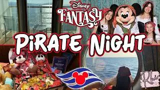 🏴&zwj;☠️ Эпическая пиратская ночь в Disney Fantasy 🚢