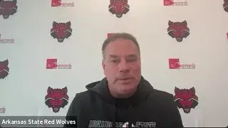 Red Wolves Raw: Arkansas State Head Coach Butch Jones talks Louisiana matchup