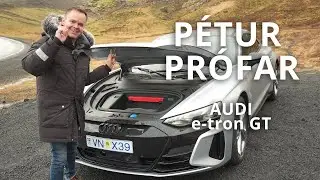 Pétur Prófar Audi e-tron GT