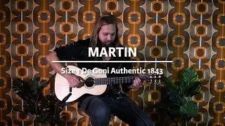 Martin Size 1 De Goni Authentic 1843 played by Leif de Leeuw | Demo @ The Fellowship of Acoustics
