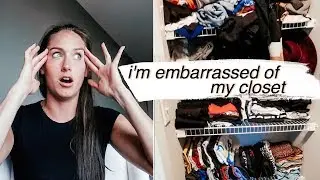 VLOG: organizing my closet pt. 1
