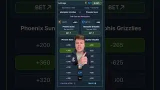 Live Arbitrage Betting Example