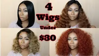 FOUR SYNTHETIC WIGS UNDER $30!!!! | Heraremy