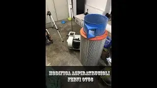 Impianto di aspirazione - modifica aspiratrucioli. Upgrade woodworking Dust Collector