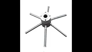 3D drawing design and finished product demonstration of Wedge Wire Lateral Assemblies