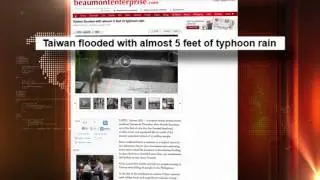 APOCALYPTIC FLOODS - The EAST: TAIWAN PHILIPPINES - Manilla CHINA 100 Dead 2 Million Affected 8.3.12