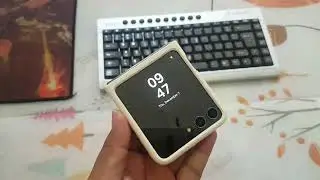 Samsung Galaxy Z Flip 5 Tips : How to turn on or off Auto Spacing in Samsung keyboard (Android 14)