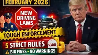 USA Driving Law Changes Feb 2026   5 New Rules That Could  Cost You Big Money!