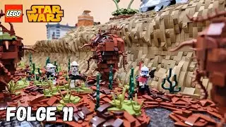 L&uuml;cken schlie&szlig;en: Zwei weitere Baseplates fertiggestellt! | LEGO Star Wars Saleucami MOC &ndash; Teil 11