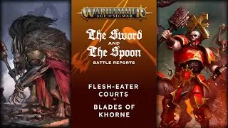 Flesh-Eater Courts v Blades of Khorne #games #warhammercommunity  #ageofsigmar