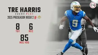 Tre Harris Preseason Week 2 Highlights | Every Target and Catch vs Rams