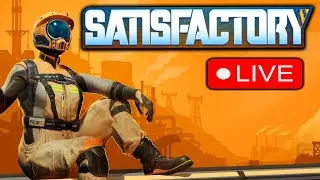 Satisfactory 1.0 LIVE! - Building & Logistics - (600+ Hour Save)