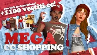 MEGA CC SHOPPING PER THE SIMS 4! +1100 vestiti da scaricare 😵 (link in descrizione!)