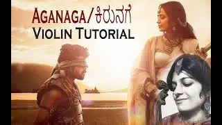 AGA NAGA SONG VIOLIN TUTORIAL Full song- PS2