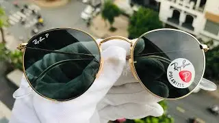 Xship.vn: Ray Ban Polarized Green Classic G-15 Round Sunglasses RB3447 001/58 50